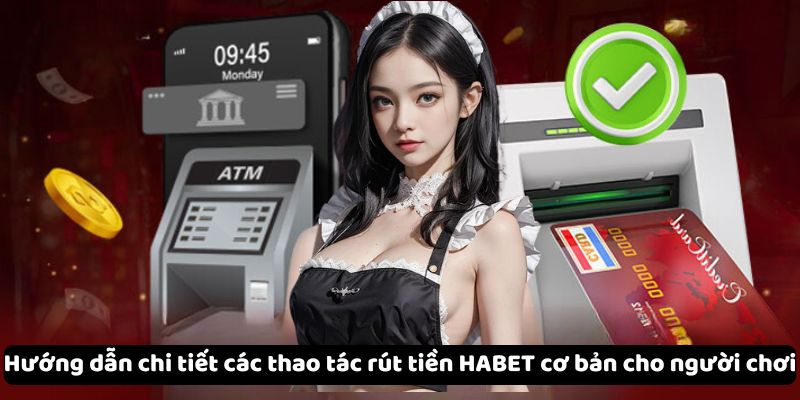 Hướng dẫn các thao tác rút tiền HABET cơ bản cho người chơi